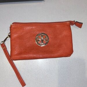 Tory Burch Red/orange Clutch